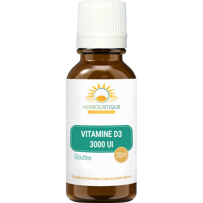 VITAMINE D3 Gouttes 3000 UI
