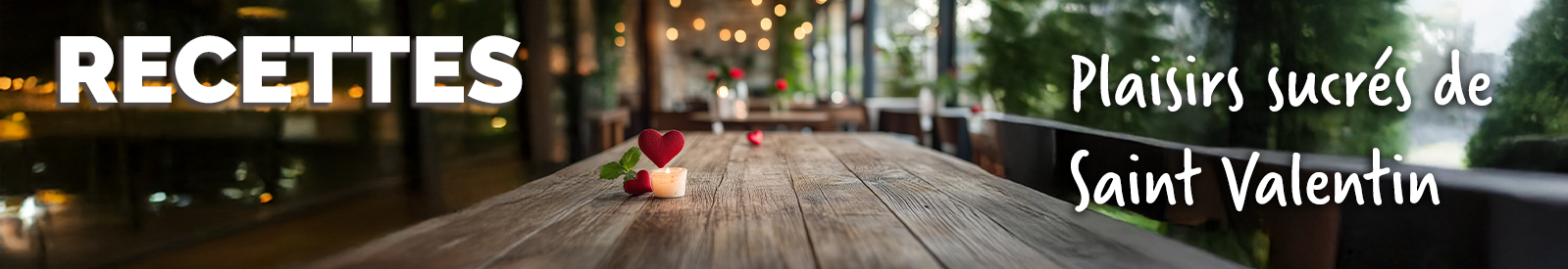 Recettes sucrées de Saint Valentin
